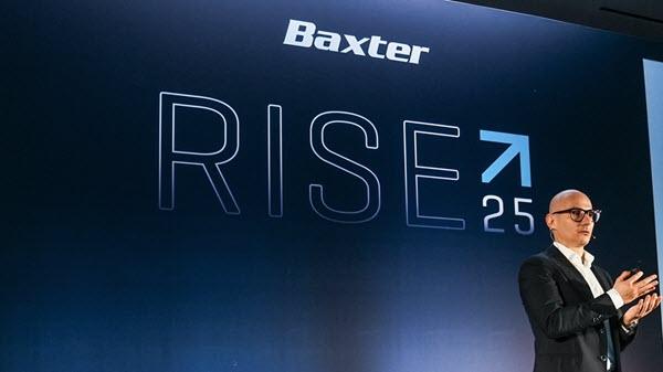 Baxter leader speaks at a conference